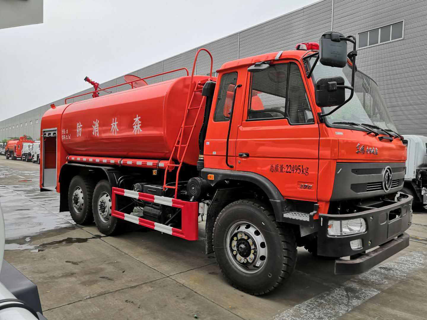 东风六驱森林消防水车